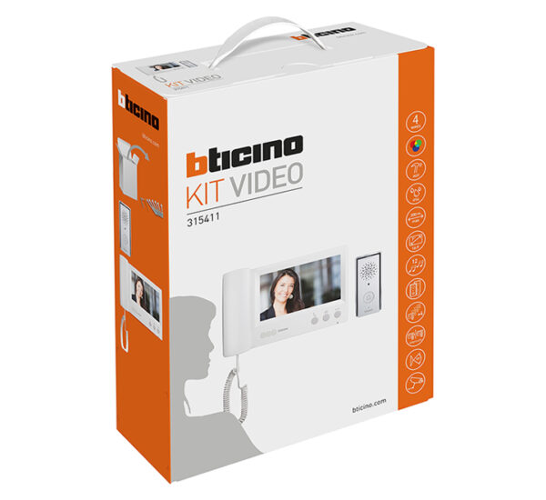 Kit Video 7 Pulgadas - 4 Hilos BTICINO (315411) - Imagen 2