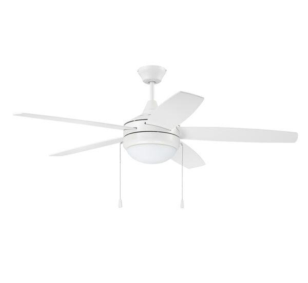 Ventilador De Techo Blanco (52 Pulgadas) 9W 3K CRAFTMADE (V22725)
