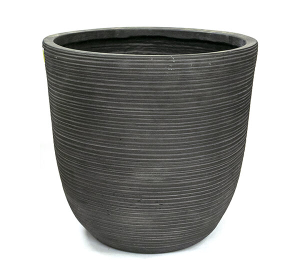 Maceta Fibra Barro (Redondo Grande) 42x41Cm DEKO