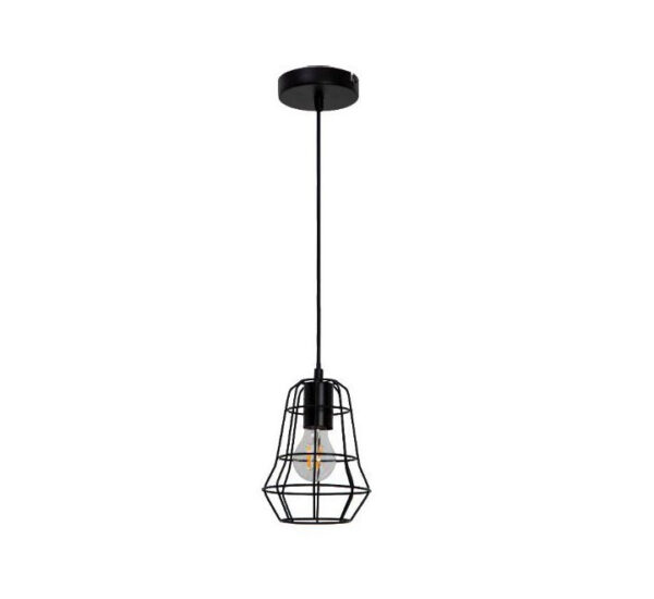 LAMP-COLGANTE*NEGRO E27 (RETRO PENDULUM) LDV (7018311)