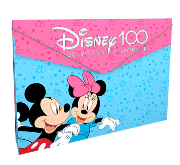 Carpeta Plástica Fuelle Disney 100 Niña (PM.CF.3336) - Imagen 3