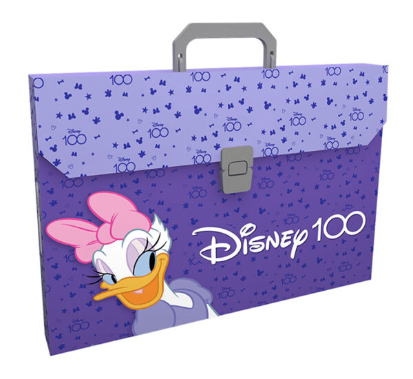 Maletín Plástico Disney 100 (Niña) 13 Bolsillos (PM.MA.3341) - Imagen 2