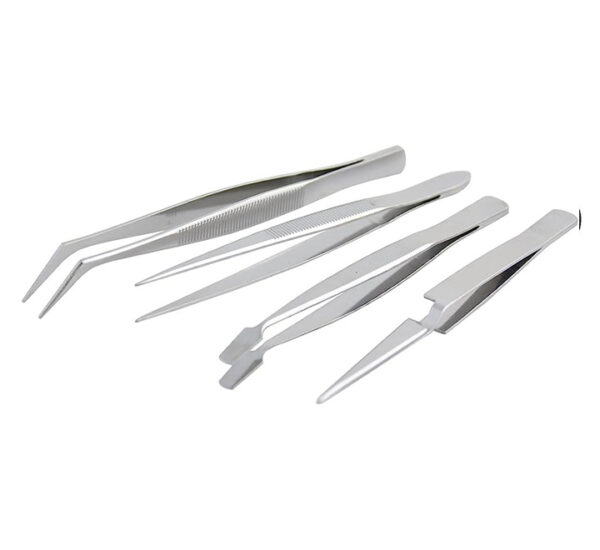 Juego Pinzas Precisión (4 Piezas) SURTEK (115200)
