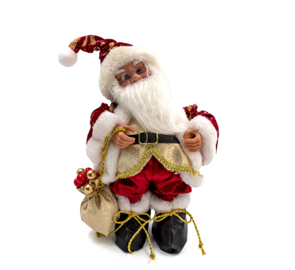 Santa Decorativo 35.5cm Rojo Con Movimiento Musical ML(SZ2312-9)