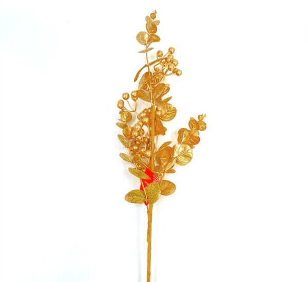 Espiga navidad 68cm dorada STN